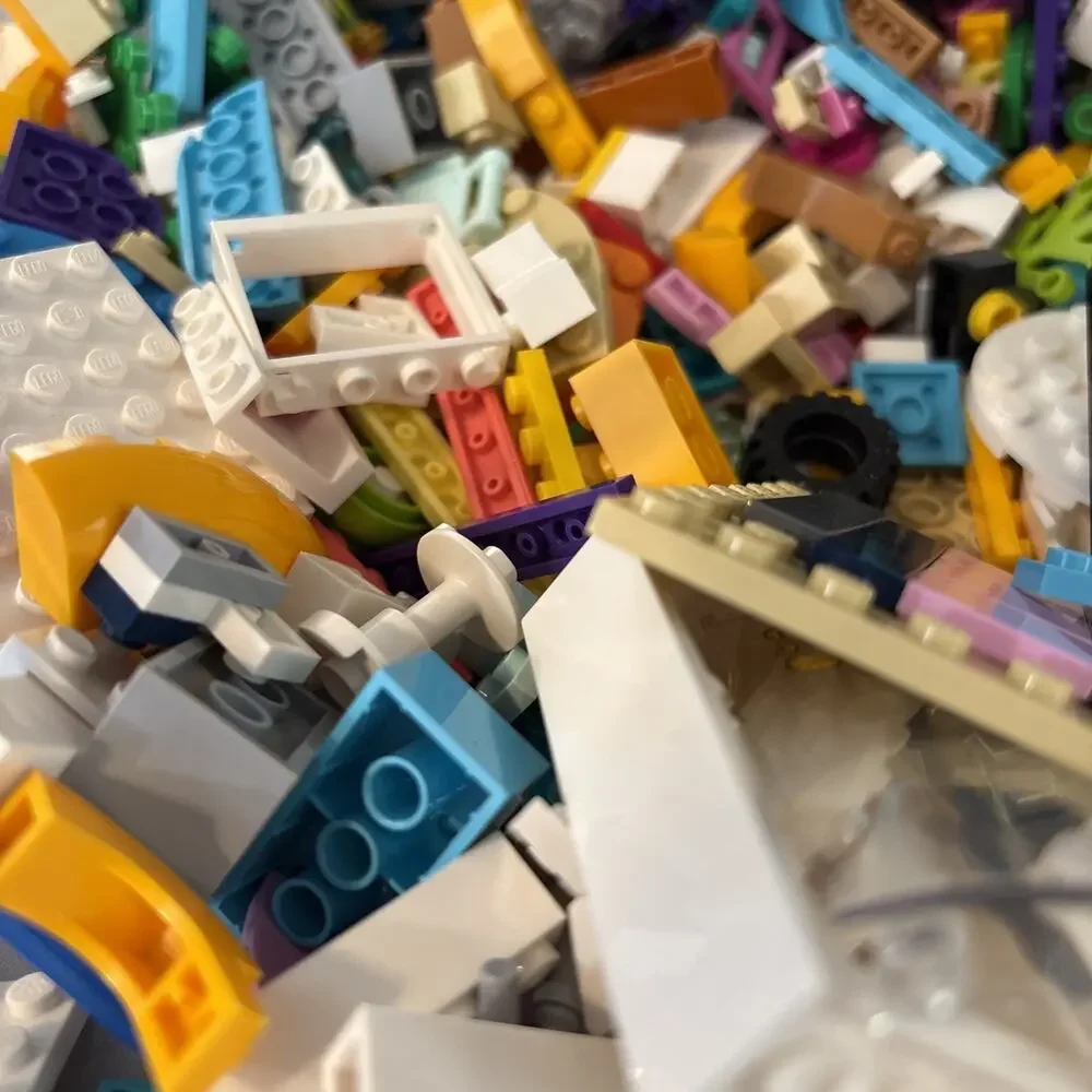 Lego Friends Bulk Lot - Over 3 Pound of Assorted Colors & Sizes Dotz Bracelet